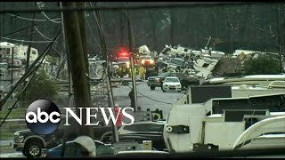 Severe Storms, Tornadoes Hit the South