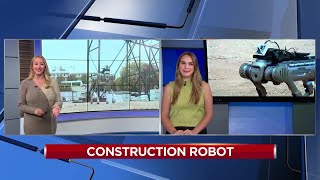 UW Madison construction robot dog supporting hands-on student learning