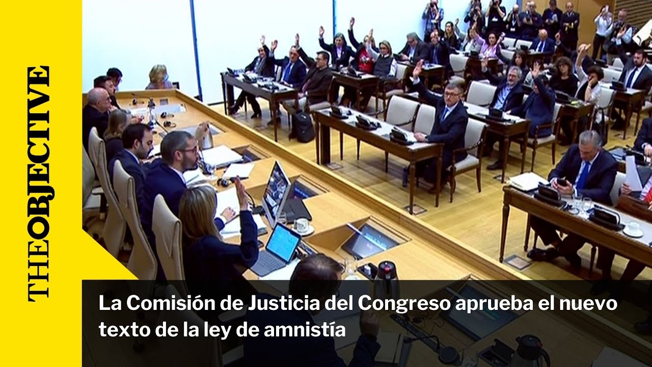 La Comisión de Justicia del Congreso aprueba el nuevo texto de la ley ...