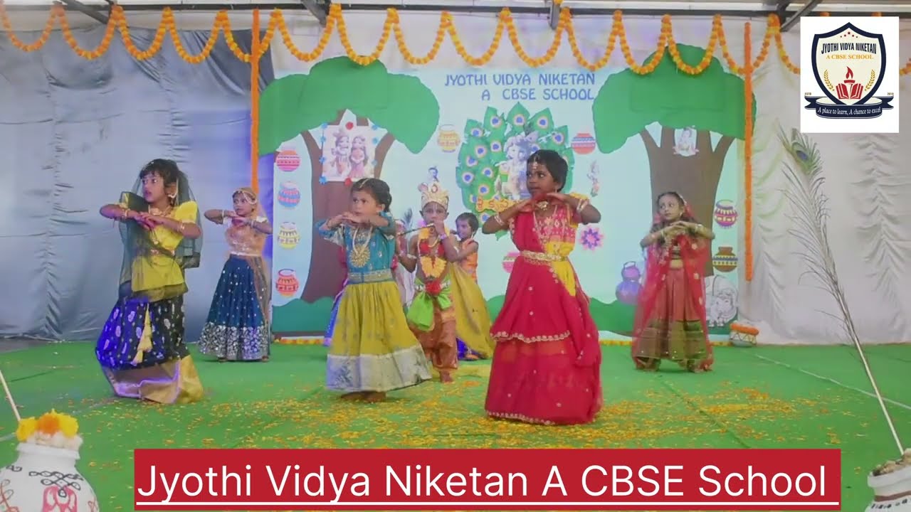Krishnashtami Celebrations In Jyothi Vidya Niketan by Primary Kids  @jyothividyaniketan