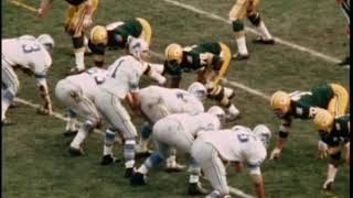 1969 Lions at Packers week 10