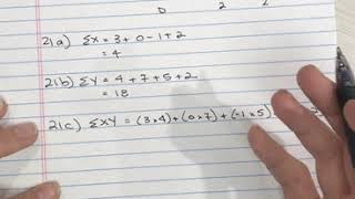 Statistical Notation - Order of Operations - Chapter 1 Question 21c