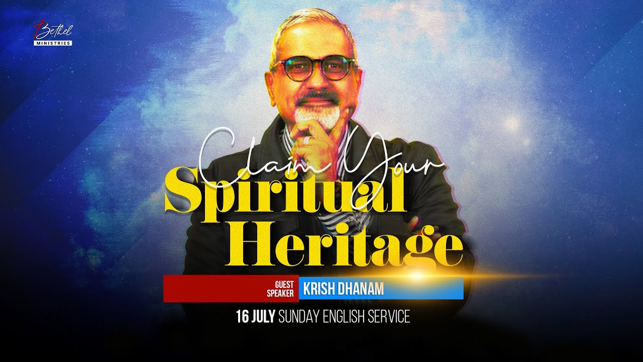Bethel LIVE | English Service | 16th Jul 2023 | Krish Dhanam | 11:30 AM ...