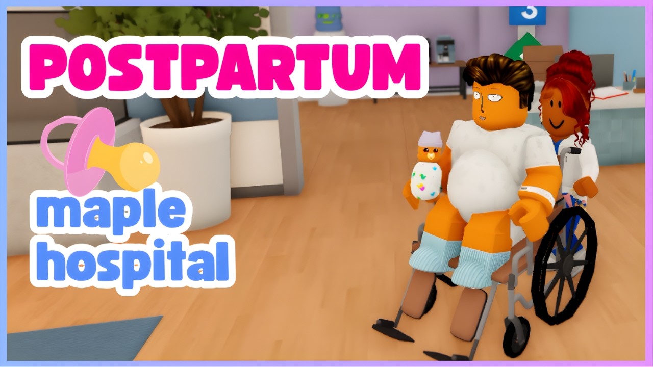 POSTPARTUM Labor and Delivery Update 👶 Maple Hospital Roblox