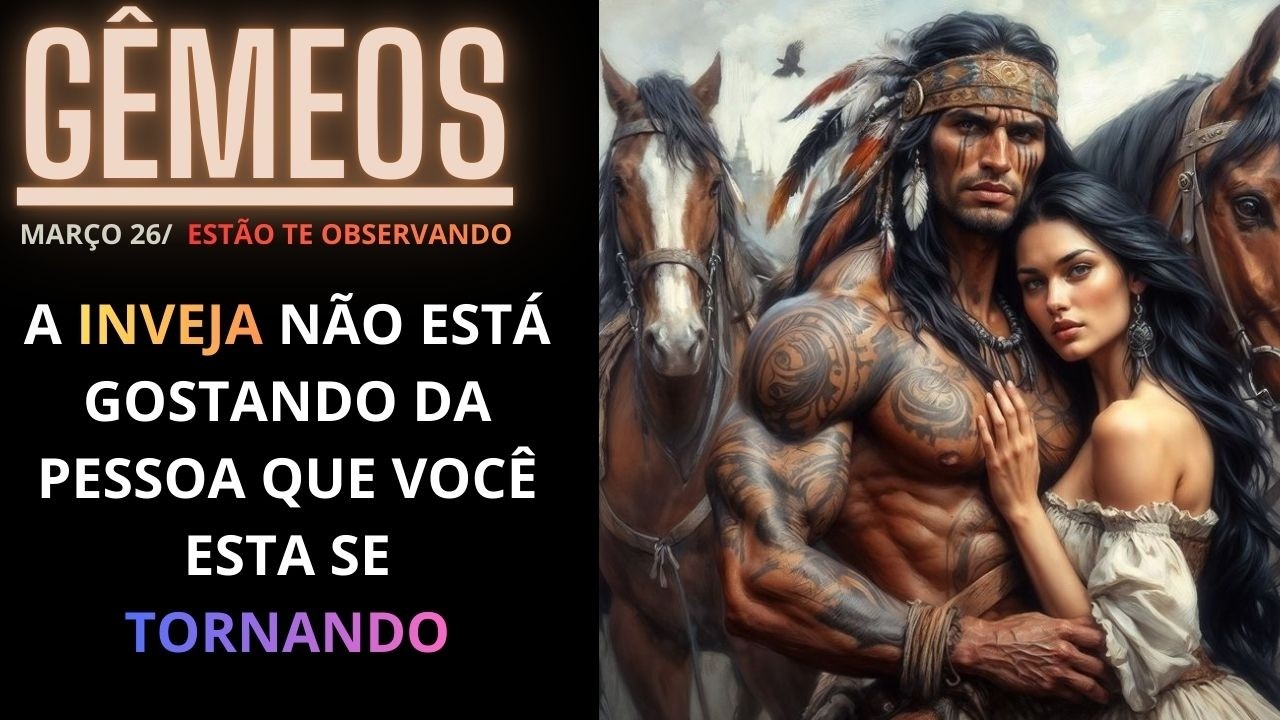 Gêmeos- Cuidado: nem tudo ao seu redor é o que parece é um ALERTA!