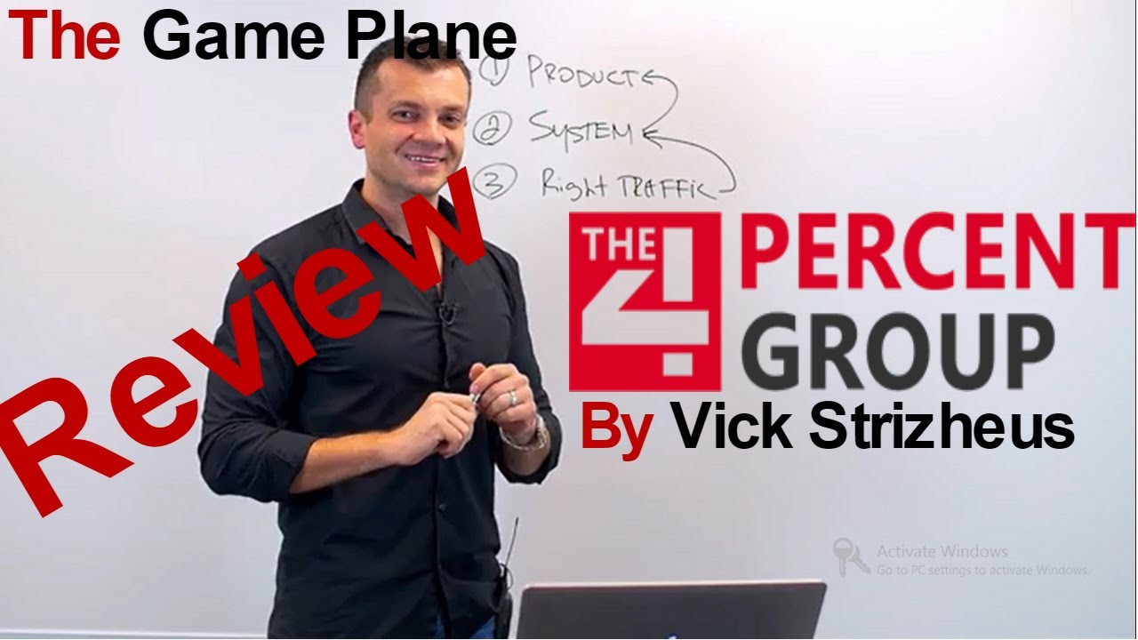 The four percent group review By Vick Strizheus | For Beginners