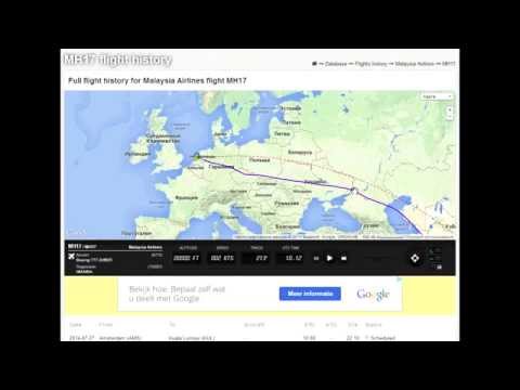 Боинг 777 отклонился от курса ?