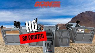 G.I .Joe Classified scale Headquarters 3D Printed