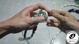 cách làm dây an toàn - dụng cụ trèo cây VH 0335636421