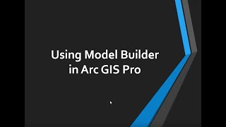 Getting started with Model Builder (Hebrew)