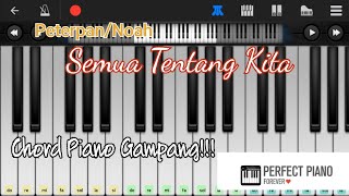 CHORD PIANO Lagu SEMUA TENTANG KITA (Peterpan)