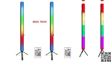 1M Battery RGB LED Tube with 2.4G&IR Control #show #ledlights #live #disco #party #2025 #new #club