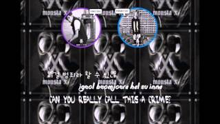 Download Lagu 몬스타엑스 (MONSTA X) ; Trespass (무단침입) COLOR CODED LYRICS [HAN_ROM_ENG]