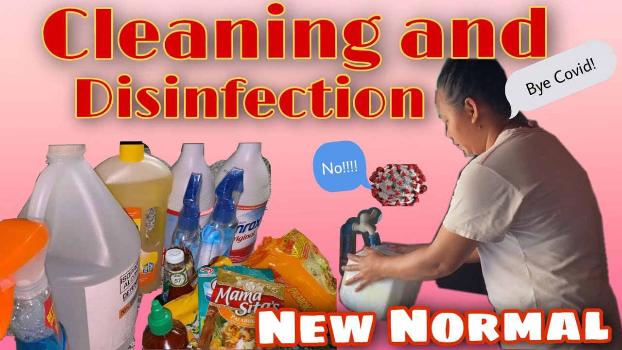 Cleaning and Disinfection under New Normal (Adapting to New Normal) | Joana Jonson