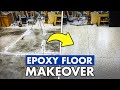 Epoxy Floor Makeover | With a Shop Full of Tools!