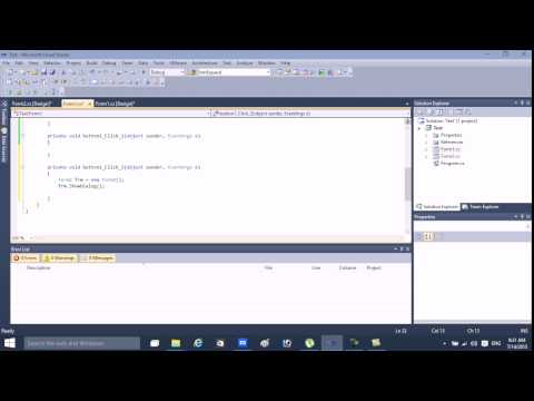 8-  Passing Values From Form2 to Form1 in C#