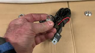 Triumph America spot lamp light bar passing light kit Europe made 3 options @CustomCruisersLimited