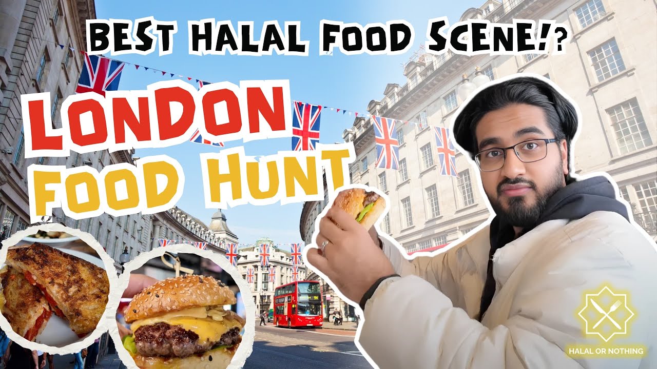 FINDING HALAL FOOD IN LONDON, UK 🇬🇧 | Halal or Nothing Goes Abroad!