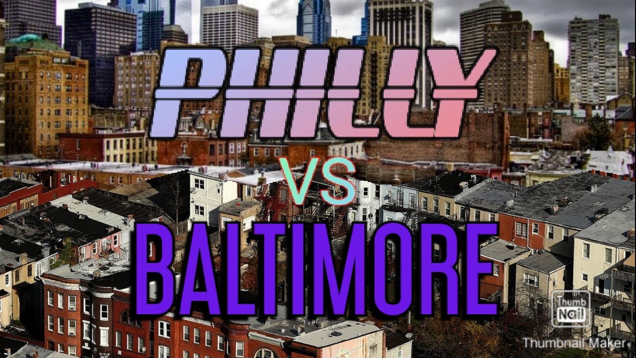 Philly VS Baltimore Rap Battle (Both Diss Tracks)