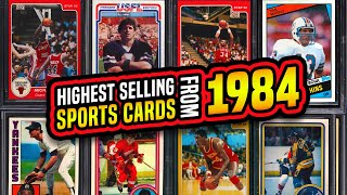 Top 15 Most Valuable Sports Cards From 1984 Sold On Ebay Baseball, Hockey, Football & Basketball