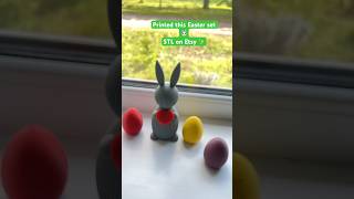 3D Easter Set 🐰 Pyramid Eggs Fresh Print ✨#3DPrinting #EtsySeller #Shorts