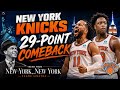 New York Knicks 29-Point Comeback - Theme From New York, New York (Frank Sinatra)