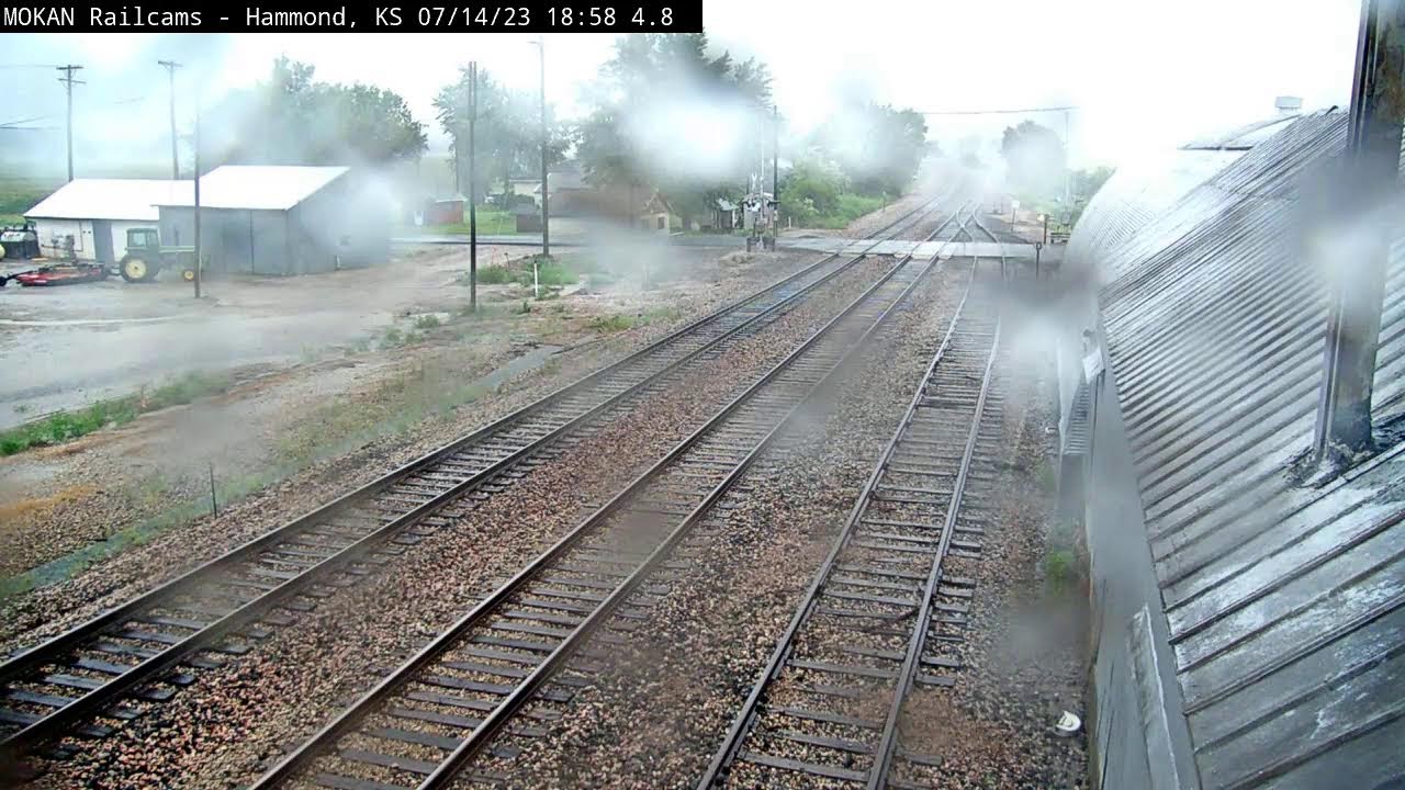 MOKAN Railcams Hammond, Kansas FT. Scott Subdivision (NO SOUND AND BETTER INTERNET COMING SOON)
