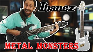 9 string guitar ACTUALLY GOOD?! - Ibanez RGD8 & RG9