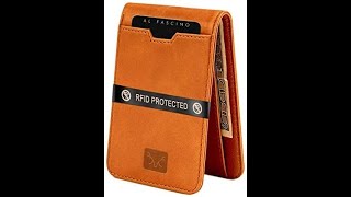 AL FASCINO Branded Men's Stylish Wallets for Men | RFID Protected Purse for Men Genuine Leather screenshot 4