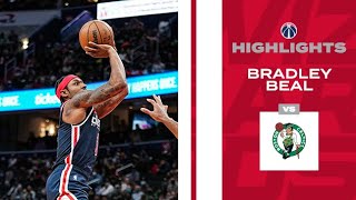Highlights: Bradley Beal drops 36 vs. Celtics - 10/30/21