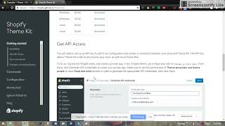 Shopify Theme Kit Video Tutorial