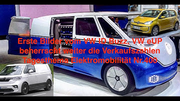 Erste Bilder vom VW ID Buzz, VW eUP beherrscht die Verkaufszahlen Tagesthema Elektromobilität Nr.400