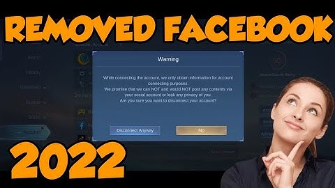 DISCONNECT SOMEONE FACEBOOK IN MOBILE LEGENDS 2022 TUTORIAL