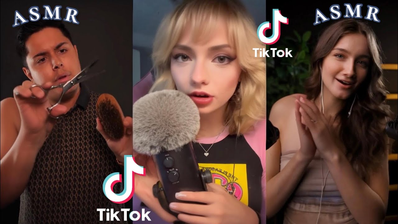🧘🏽ASMR TikToks | TIKTOK Compilation ASMR for deep sleep 