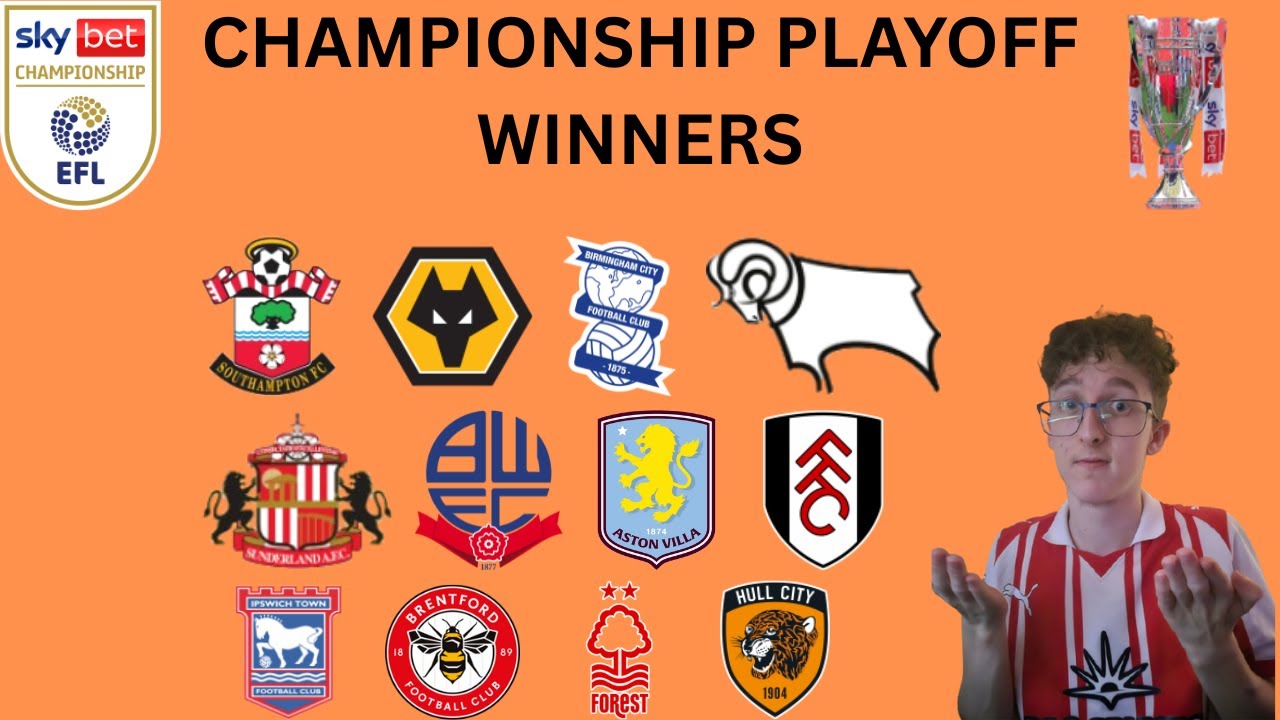 ALL EFL CHAMPIONSHIP PLAYOFF WINNERS 1987-2025