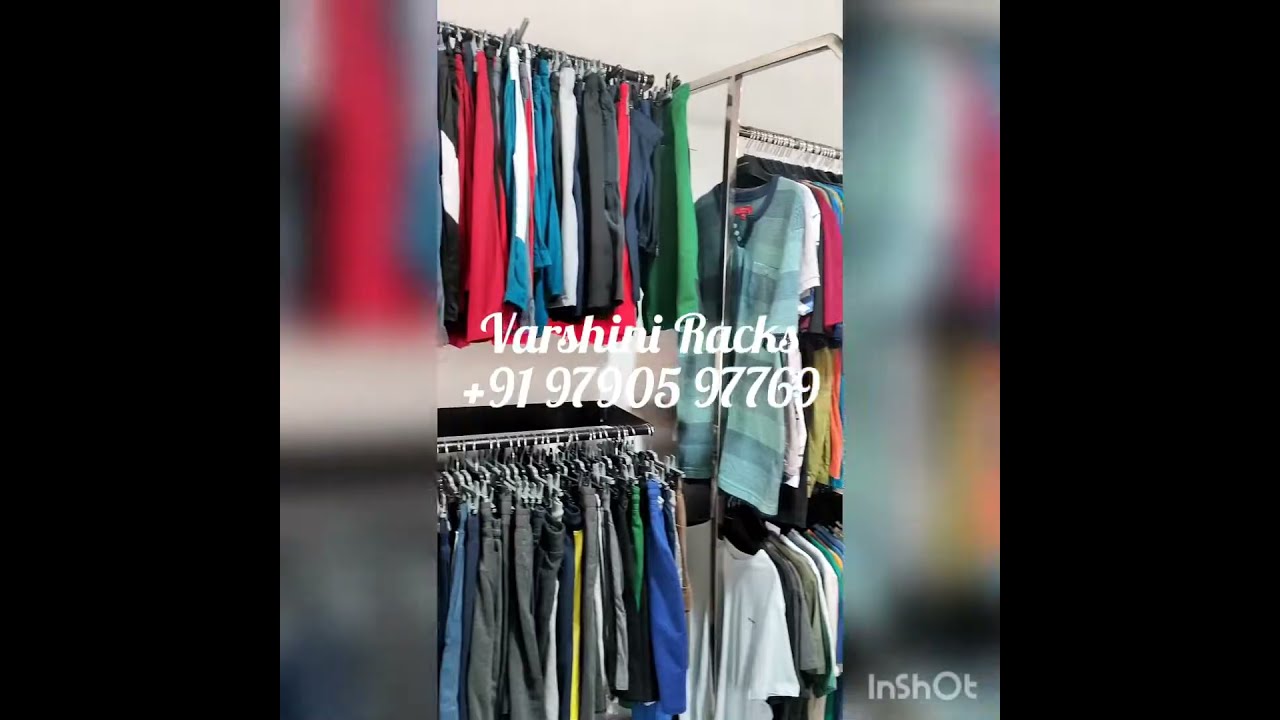 Garments Display Stand & Racks | Clothing Store Rack Setup | Coimbatore 