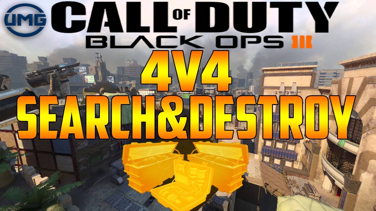 COD Black Ops 3 - UMG 4v4 UMGO Variant Snd Breach Gameplay (BO3 Snd)