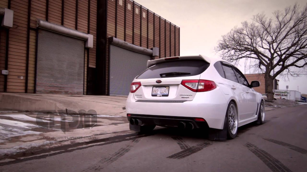 Subaru Impreza WRX - APMTuned Custom Quad Tip Exhaust