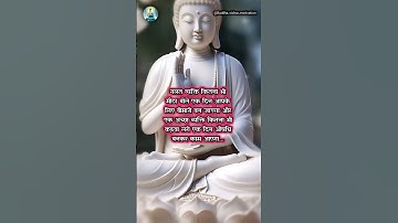 Thumbnail of गलत व्यक्ति कितना भी मीठा बोले... #motivation #buddha #trueline #trending #gautambuddha #shorts