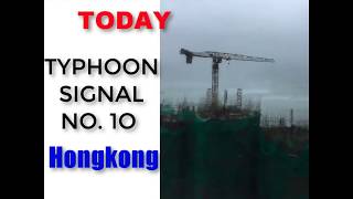Typhoon signal no. 10 (today in ...