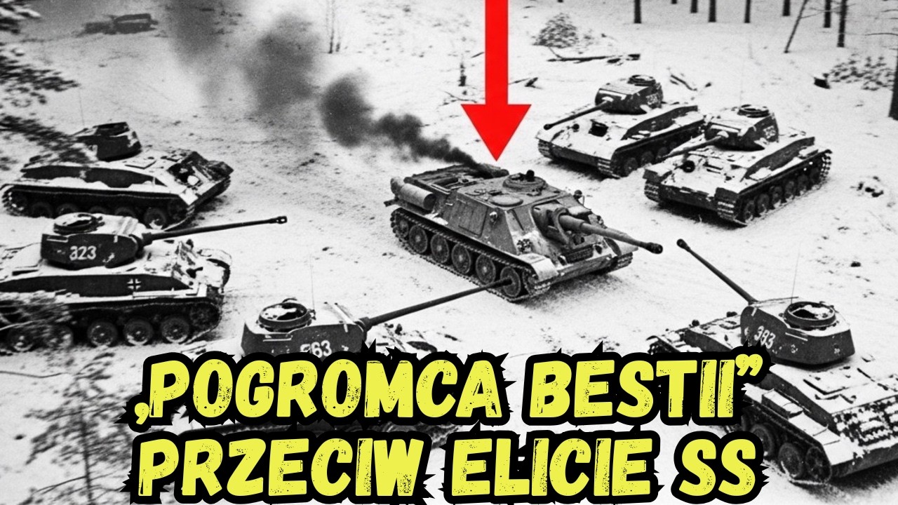 Jak „Pogromca Bestii” Urywał Wieże 10 Czołgom W 12 Minut — Niemcy Nie Zdążyli Oddać Strzału