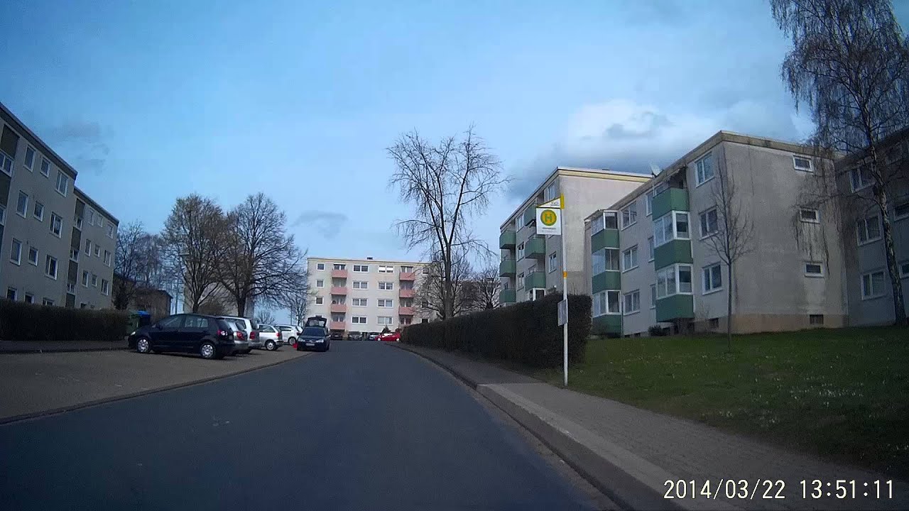 Fahrt durch Hakedahl (Detmold Herberhausen) 22.03.2014 Teil 1