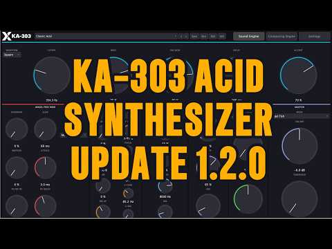 KA-303 v1.2.0  Update | 64-Step Patterns, MIDI Import, Page System, Lasso Selection & More