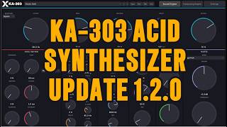 Ka-303 V1.2.0 Update 64-Step Patterns, Midi Import, Page System, Lo Selection & More