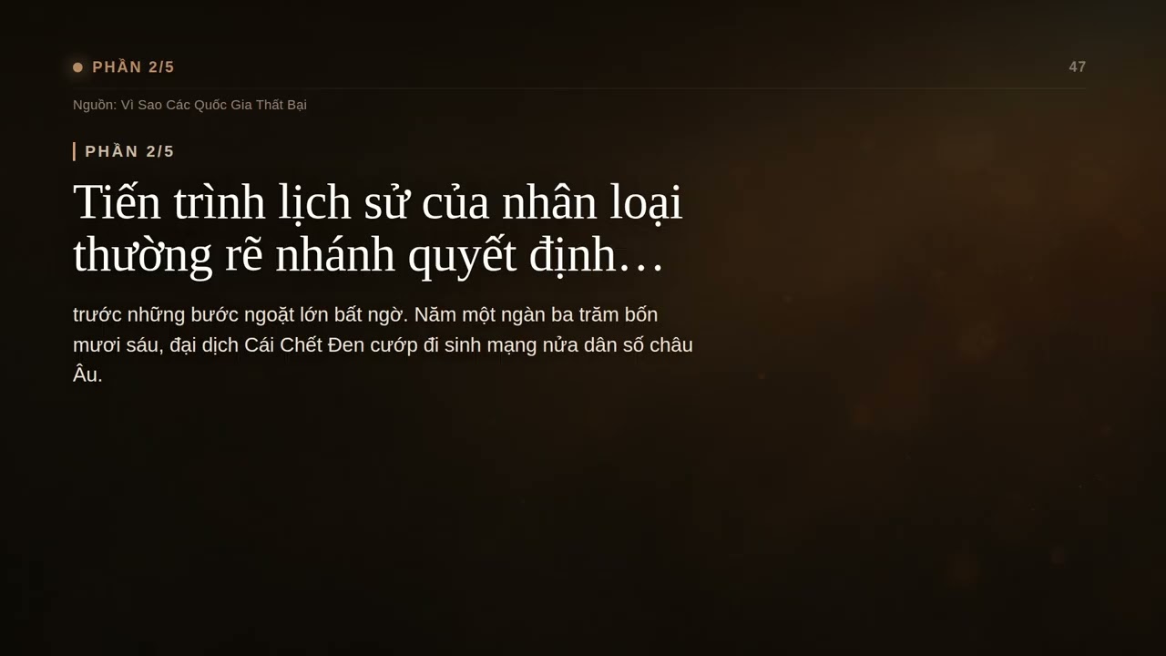 Video Vì Sao Các Quốc Gia Thất Bại
