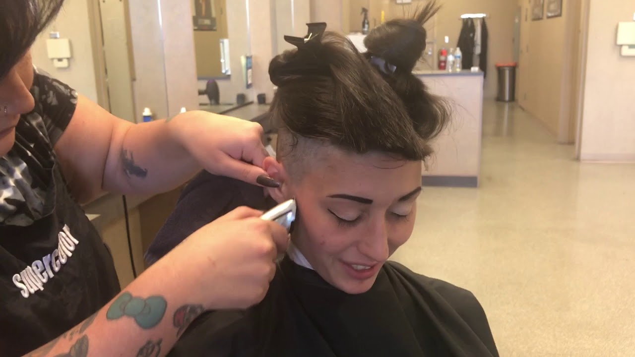 Hannah LV: She Gets A Drastic Undercut Bob (YT Original)