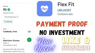 Flex Fit App Payment Proof | Flex Fit App Se Paise Kase Kamaye | Mobile Se Paise Kase Kamaye screenshot 2