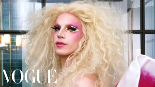 RuPaul’s Drag Race Star Aquaria Gets Ready for Pride Week | Beauty Secrets | Vogue