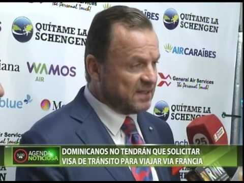 Dominicanos no tendrán que solicitar visa de tránsito para viajar a Francia