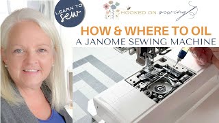 How & Where To Oil Janome Sewing Machine Janome Horizon Memory Craft 8200 Qcp Se Sewing Machine